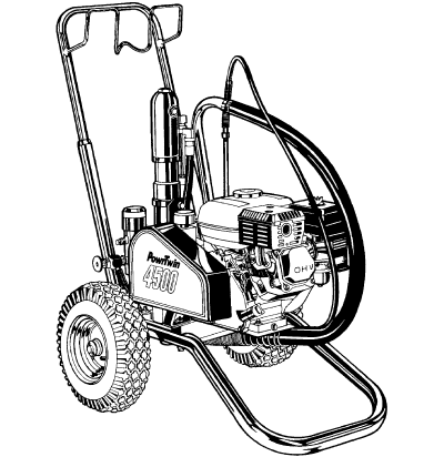 PowrTwin Gas Sprayer parts